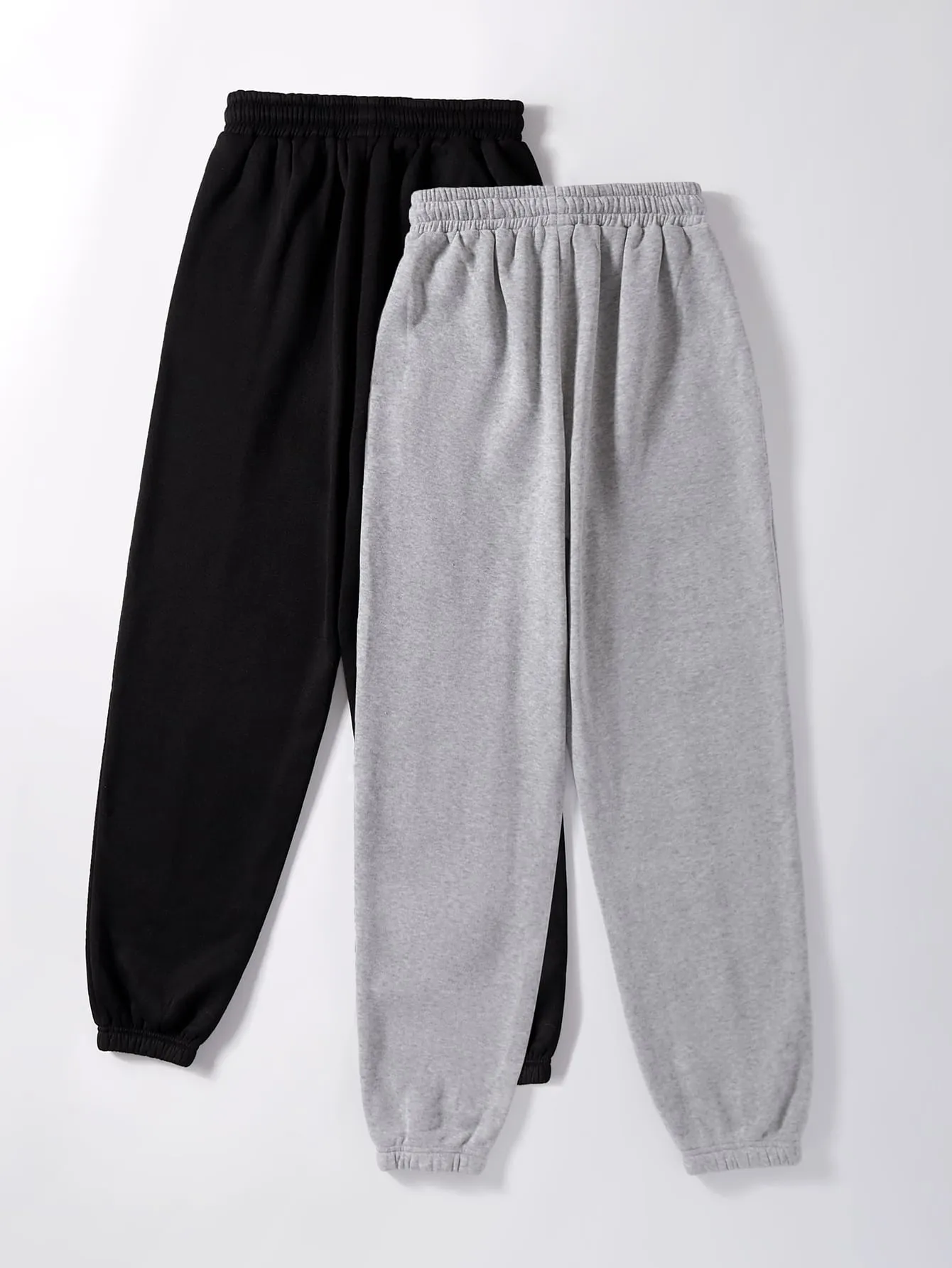 Plain Knot High Waist Long Women Sweatpants